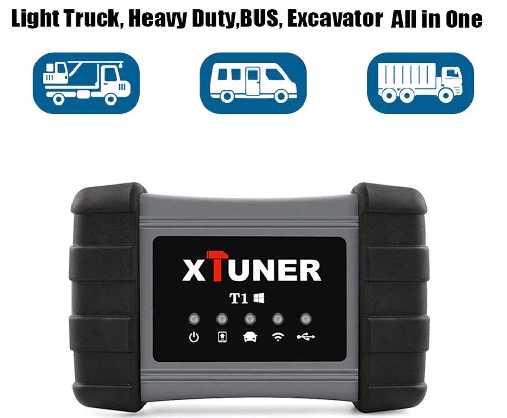 Xтюнер T1 грузовик диагностический инструмент WIFI/USB Muit-языки тяжелых автобус