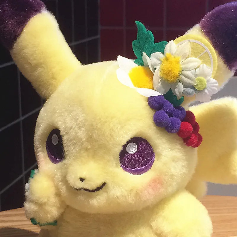 Новая аутентичная японская аниме игра 2 шт Пикачу и Eievui Пасхальная Eevee плюшевая кукла мягкая игрушка ограниченная плюшевая кукла игрушка