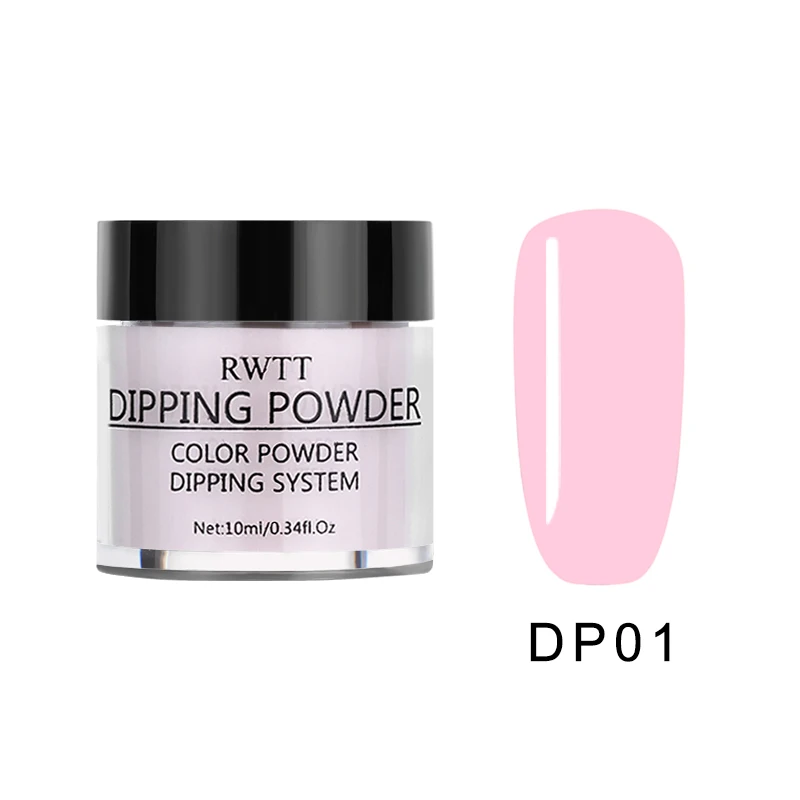 10 бутылки/комплект погружения порошки для ногтей Базовое покрытие Цвет