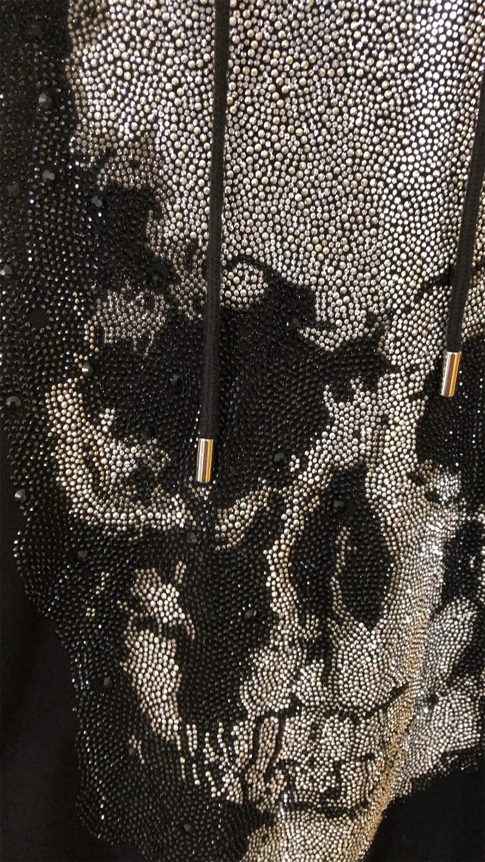 Свитшот DUYOU мужской с принтом в виде большого черепа пуловер рукавом летучая мышь