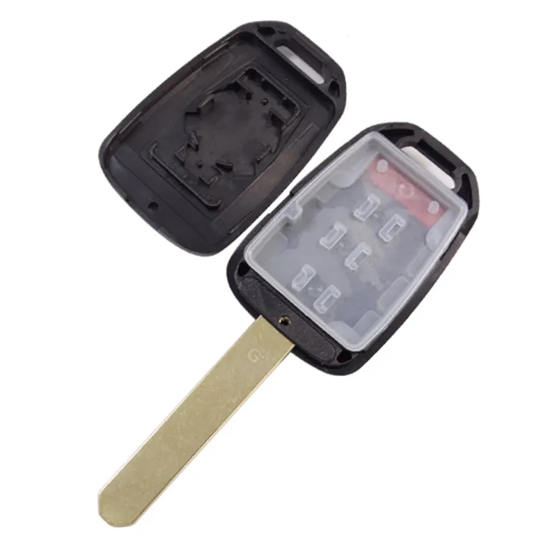 

Wilongda 3 Button Car Key Shell for Honda Civic City Fit HR-V XR-V Auto Remote Fob Case