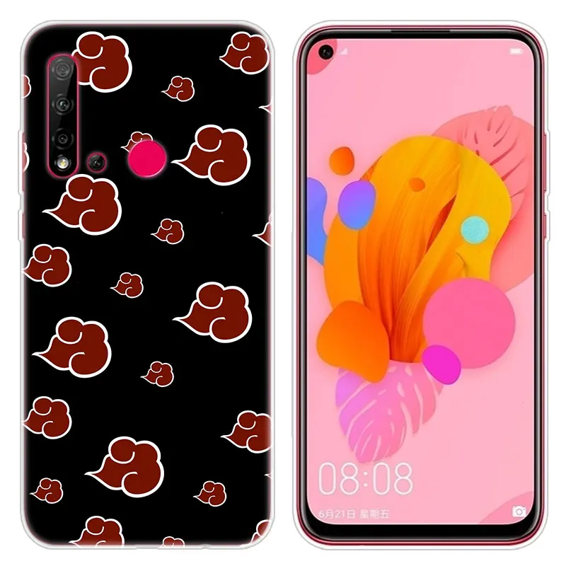 Силиконовый чехол аниме Наруто Против Саске для huawei NOVA 5 5i mate 30 Lite Y9 Prime P Smart Z Plus Honor 8S 8A 9X20 Pro