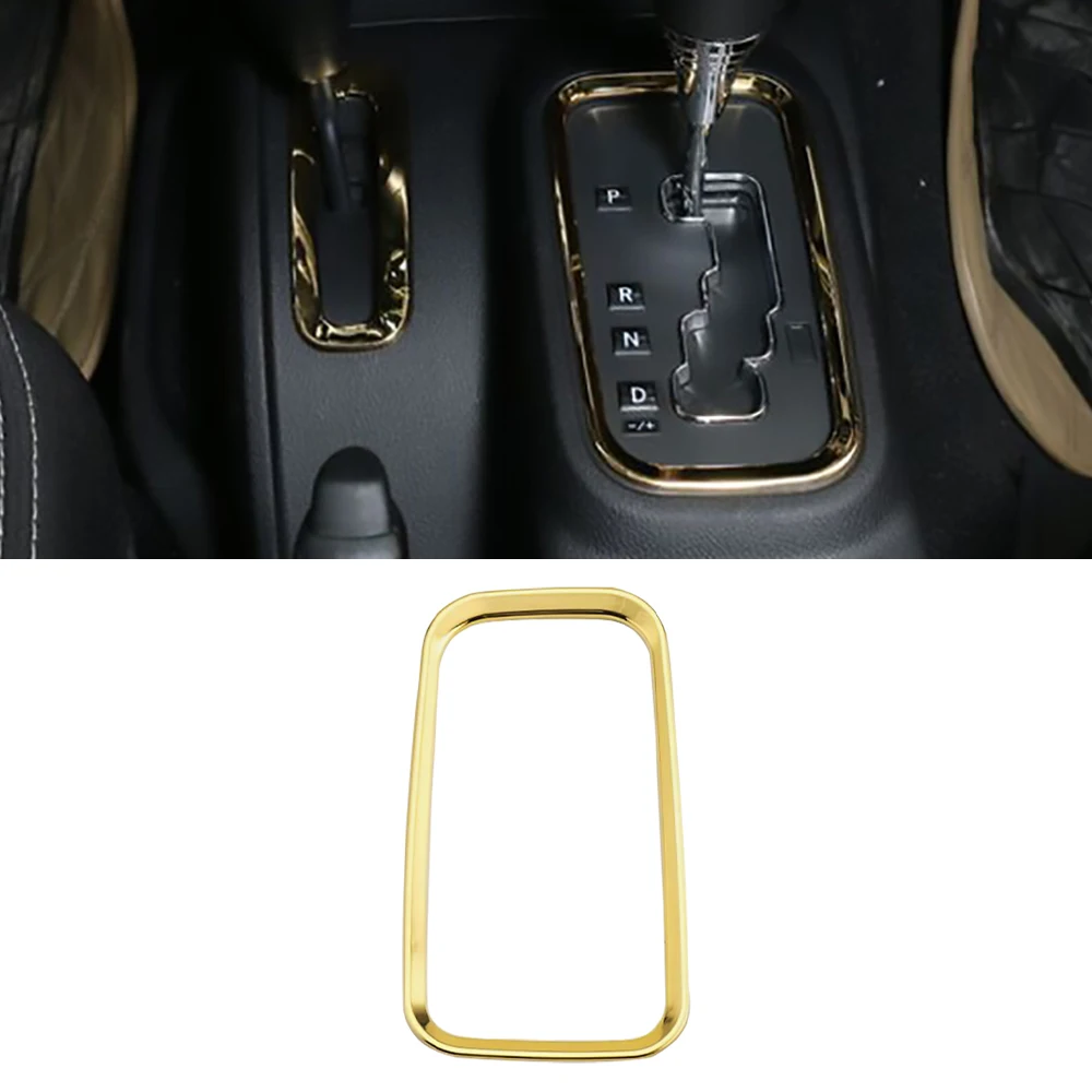 Панель переключения передач рамка наклейка украшение Обложка для Jeep Wrangler JK 2011-2017