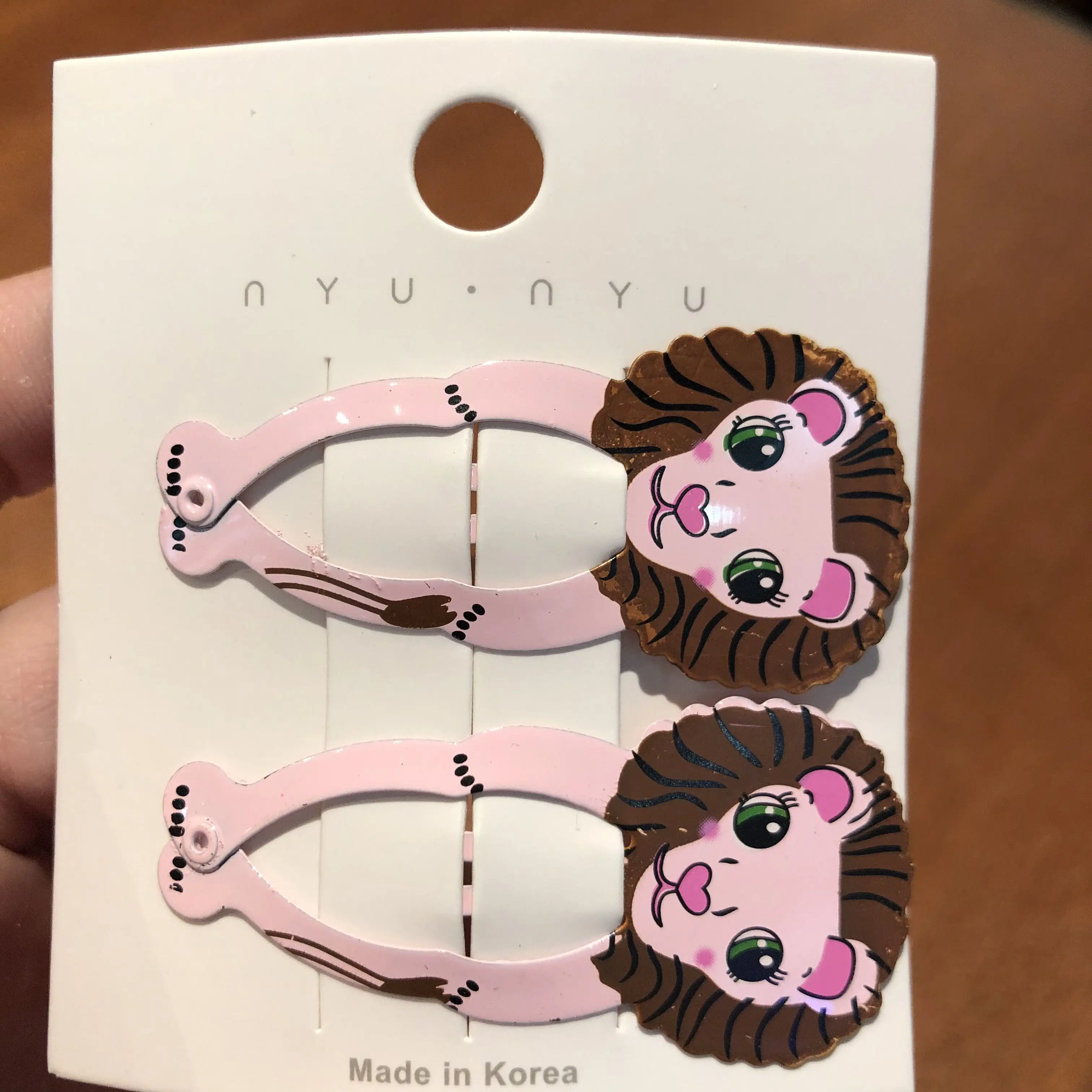 Hot Sale 2pcs Pink Cat Animal Cartoon Character Hair Clip Fruit Print Metal Barrette DIY Accessories Girl Baby Headwear For Gift | Детская