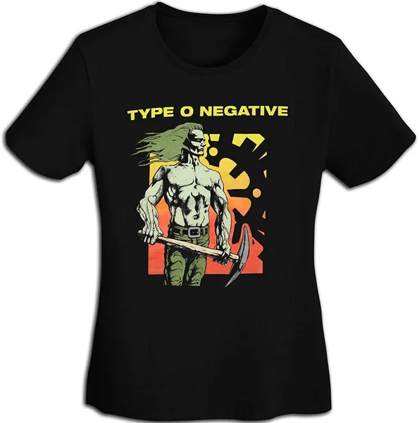 

Type O Negative Women's Classic Style Short-Sleeved Round Neck Cotton T-Shirt