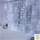 СВЕТОДИОДНАЯ Гирлянда-занавес с эффектом памяти, 6*2,5 м