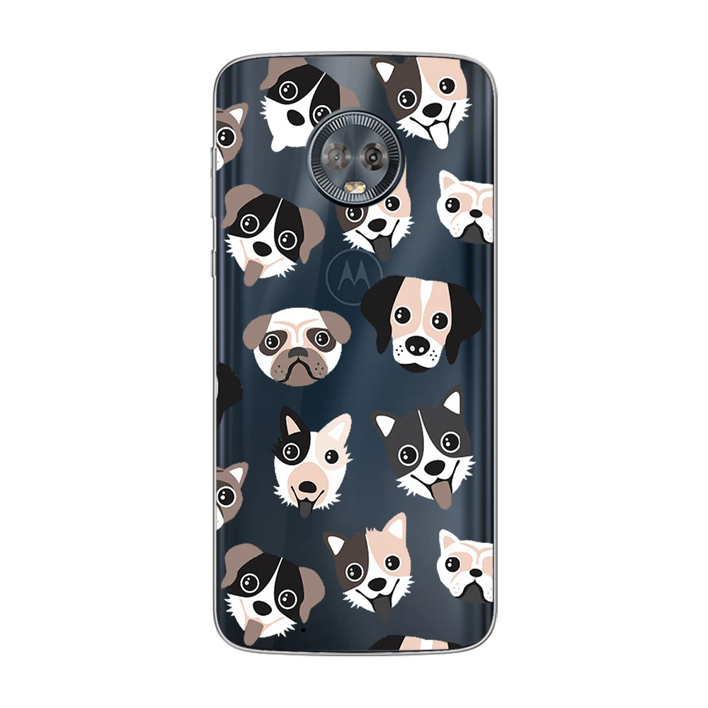 Чехол для телефона Motorola Moto E6 C Z2 Z3 ONE P30 G4 G5 G5S G6 G7 E3 E4 E5 Plus Play Power X4 из мягкого силикона