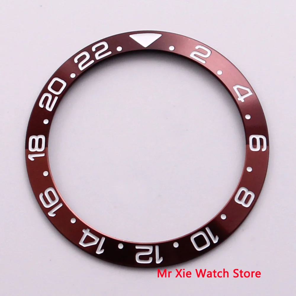 38mm Titanium Ceramic bezel ring two-tone fit 40mm automatic GMT watches | Наручные часы