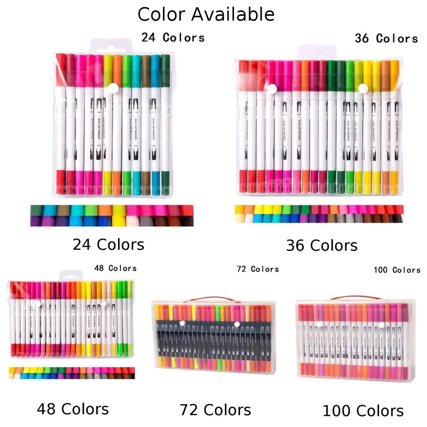 Линия Цветной ручка Набор для рисования насадка зубных щеток Ремесла Сделай Сам