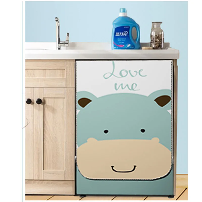 thicken fabric washing machine cover sunscreen waterproof case home laundry dryer roller dustproof household goods free global shipping