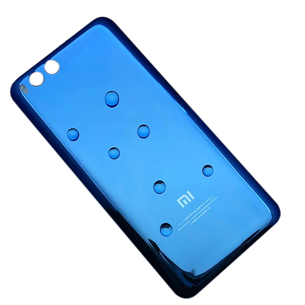 Для Xiaomi mi 6 Крышка батарейного отсека mi 6 Корпус задней стеклянной двери для mi 6 Крышка батарейного отсека задняя стеклянная крышка Замена с клеем