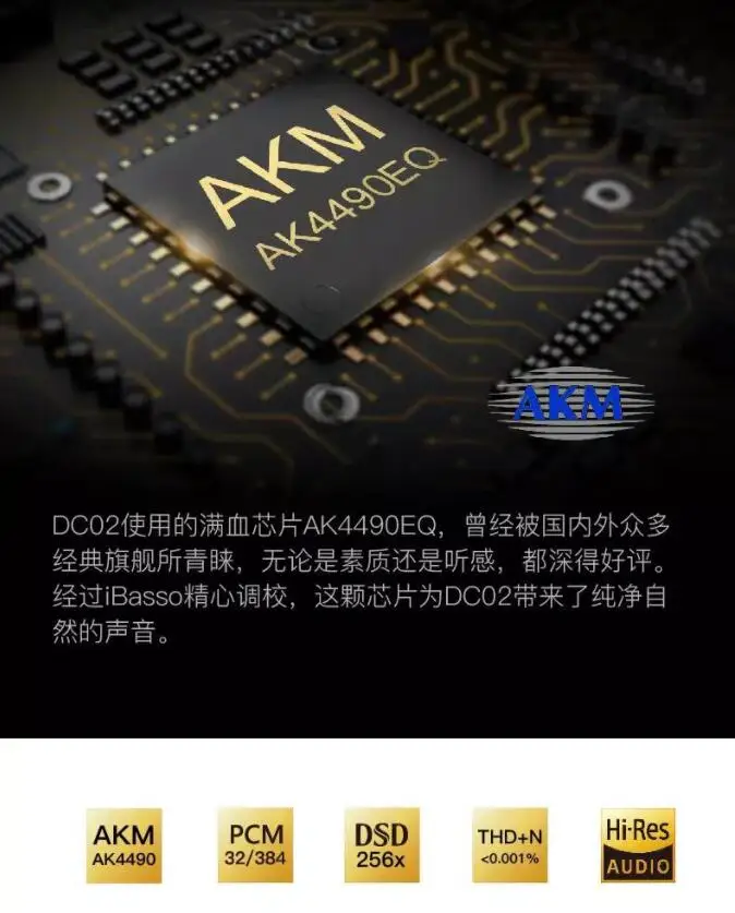 Усилитель для наушников ibasso DC02 декодирование компьютера Android dac AK4490 | Электроника