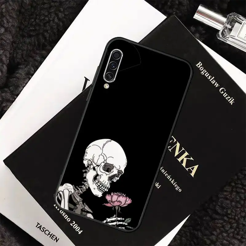 

Funny skull Phone Case For Samsung galaxy S 7 8 9 10 20 edge A 6 10 20 30 50 51 70 note 10 plus