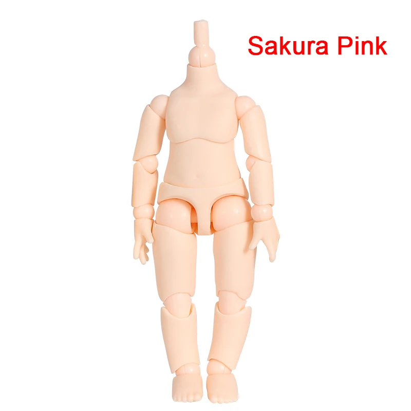 11 см obitsu11 1/12bjd обнаженные Детские куклы подвижные шарнирные 19 шарниров ob11 BJD кукла