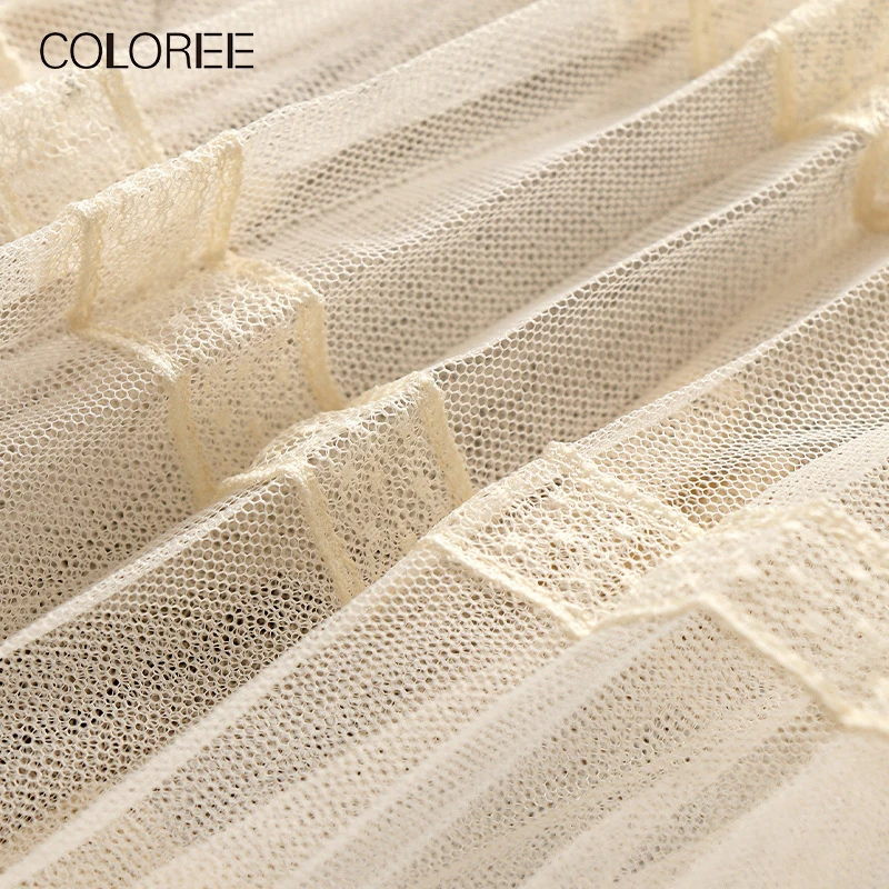 

Sexy See Through V-neck Spaghetti Strap Long Party Dress Women 2019 Summer High Quality Mesh Embroidery Maxi Dress Runway Dress