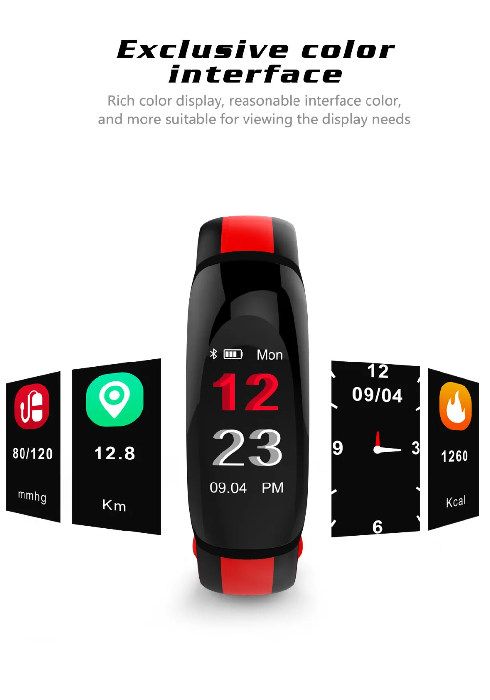 U8 Plus Смарт часы браслет кровяное давление мониторинг сердечного ритма