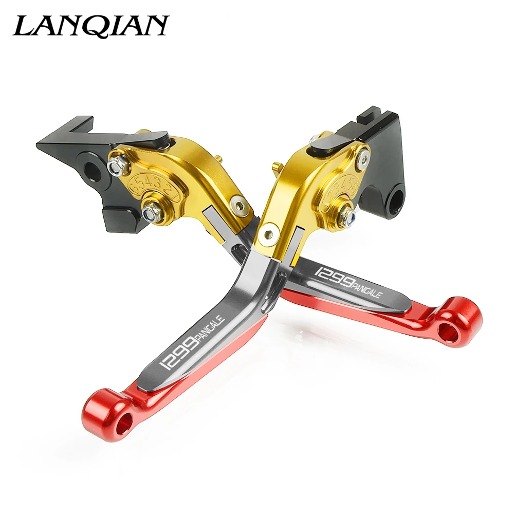 Аксессуары для мотоциклов CNC Регулируемые тормозные рычаги сцепления с