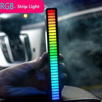 led strip light sound control pickup rhythm light music atmosphere light rgb colorful tube usb energy saving ambient led light