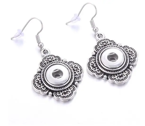 Модные взаимозаменяемые серьги с кристаллами в форме сердца подходят для 12 мм