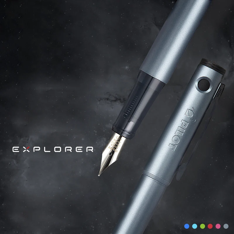 Ручка перьевая PILOT EXPLORER F/M FPEX1 1 шт. подарок для взрослых и бизнесмена Студенческая