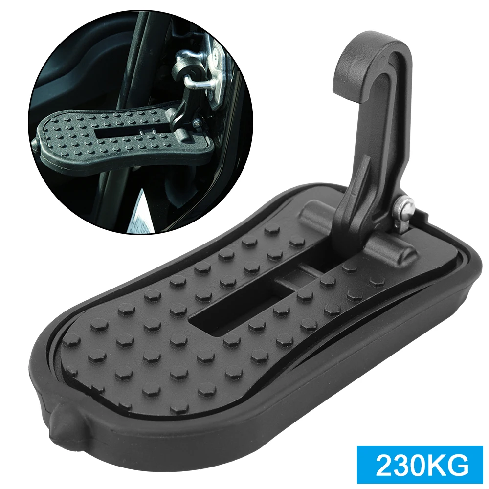 Universal Auto Rooftop Luggage Ladder Hooked Foldable Car Door Step Pedal Auxiliary Foot Pegs Doorstep Safety Hammer | Автомобили и
