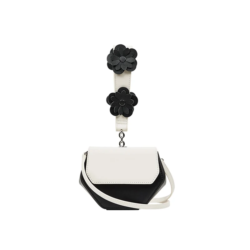 

Simple minority design lovely flower handbag 2020 new fashion versatile temperament one-shoulder cross-body bag