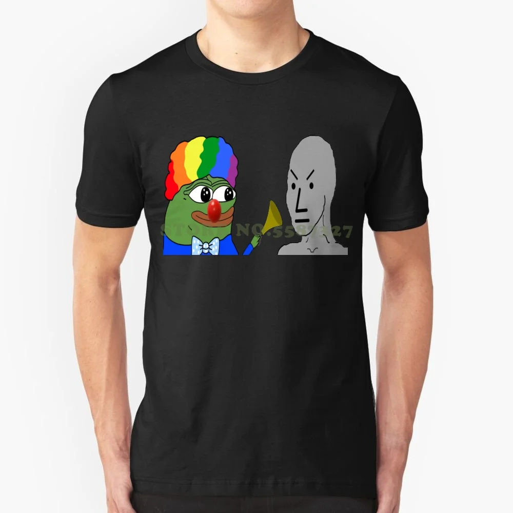 Honkler Vs Npc модная Винтажная футболка футболки лягушка счастливая специальная Пепе