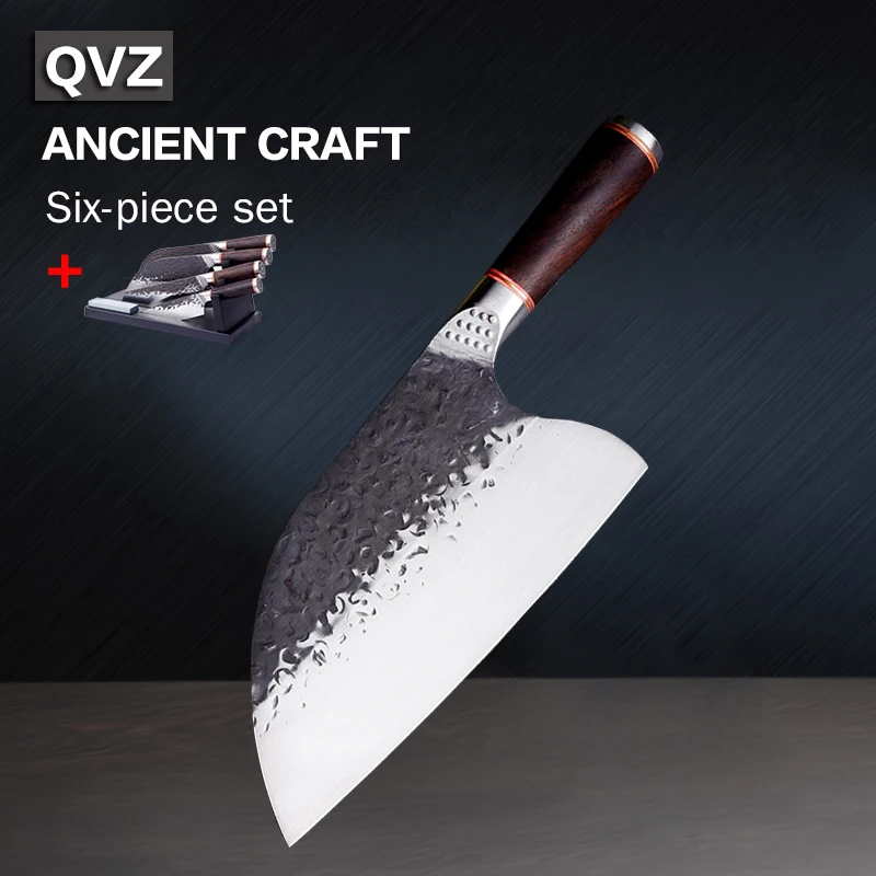 Изысканный набор из 4 ножей Qvz 5cr1 5 кухонный нож нержавеющей стали для нарезки