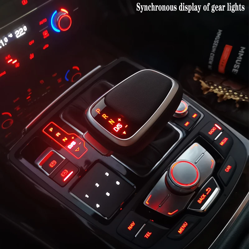 Для Audi a7 A3 A6 A1 Q3 SQ5 S5 S6S7 RS5RS4RS3RS6RS7 автоматическая ручка переключения передач со