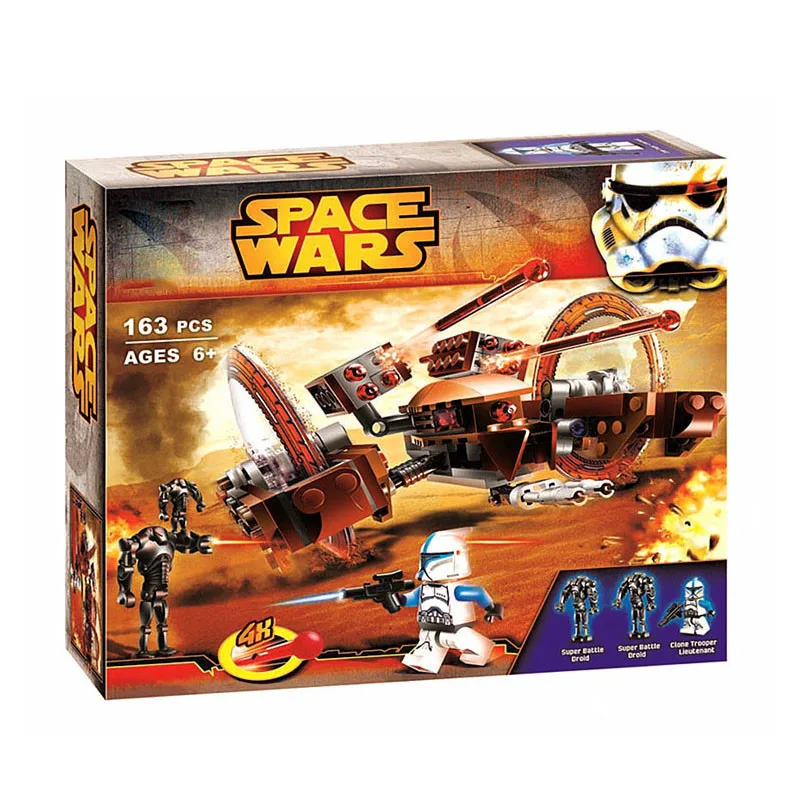 Новые Звездные войны атака клона Hailfire Droid эксклюзивные фигурки строительные блоки кирпичи DIY игрушки для детей, подарки, совместимые 75085