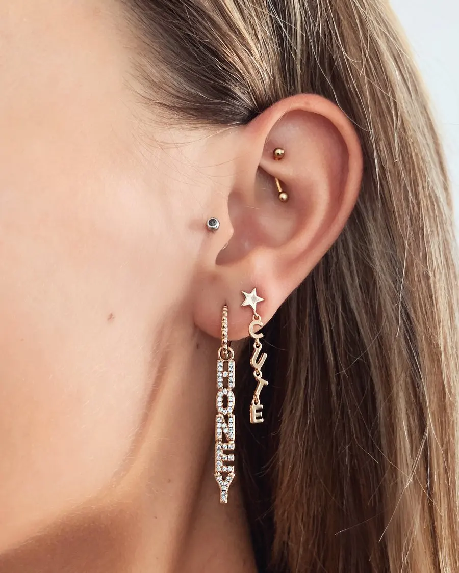 Серьги подвески женские серебристые ювелирные украшения для подарка на День