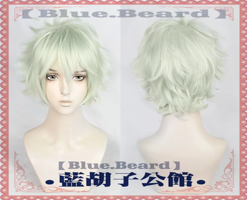 

Anime Blue Period Yatora Yaguchi Cosplay Wig Short Light Green Heat Resistant Synthetic Hair Halloween Party Carnival Role Play