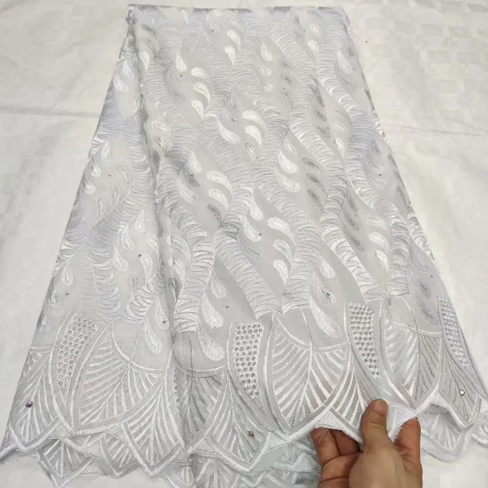 Новейший дизайн Африканское сухое кружево ткани высокого качества хлопок ткань