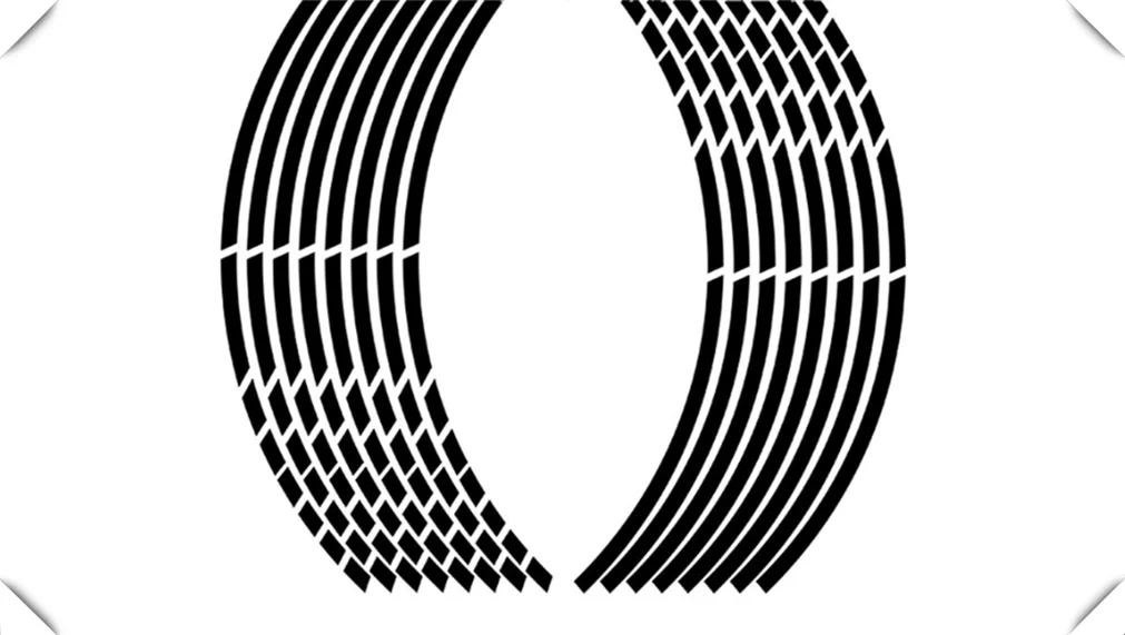 18 дюймов машинное моделирование мотоцикла стальное кольцо колеса наклейка для