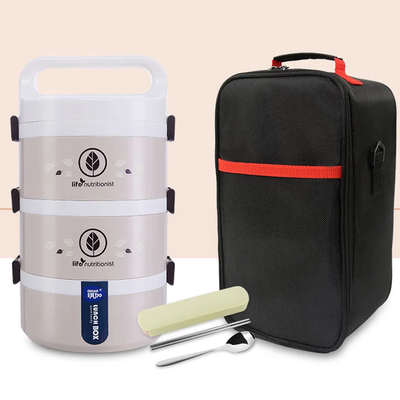 Герметичный герметичный Ланч бокс для микроволновой печи портативный