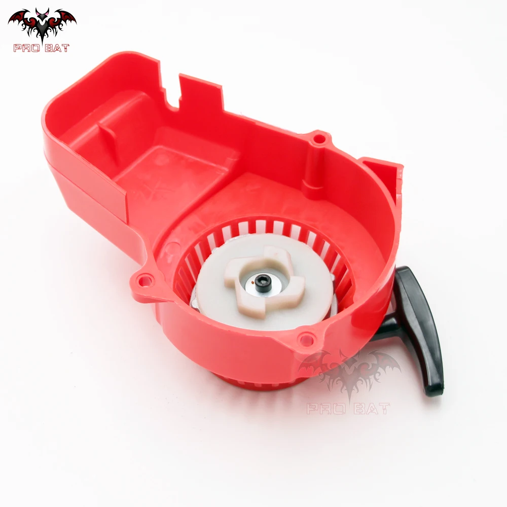 Стартер стартера из красного пластика для 43c 47cc 49cc карманный 2-тактный велосипед