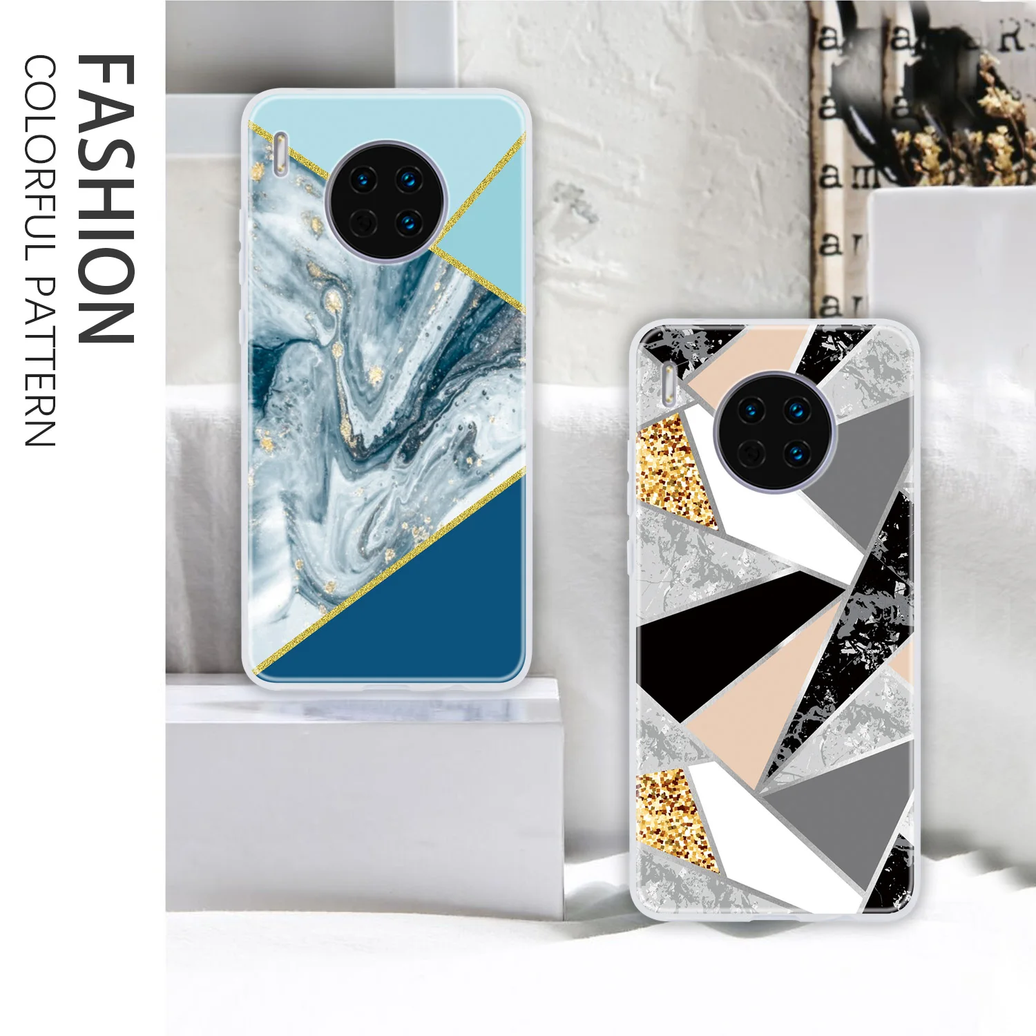 Золотистые силиконовые чехлы для Huawei Mate 30 Защитные armor Nova 3e 5T 10 Lite 3i 4E 20 мягкий