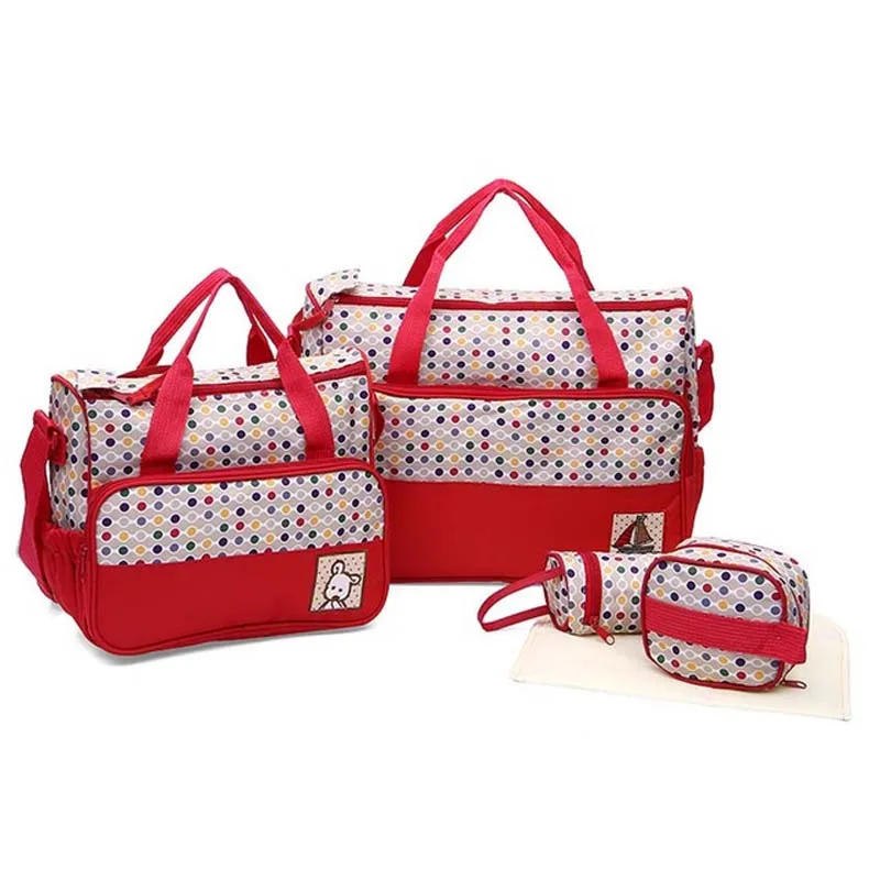 Многофункциональная водонепроницаемая сумка тоут для детских подгузников с