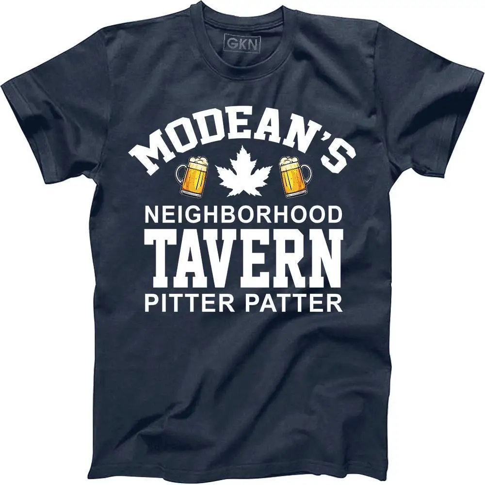 TSDFC Modean's Neighborhood Tavern Pitter Patter футболка леттеркенни темно-синяя Унисекс Мужская