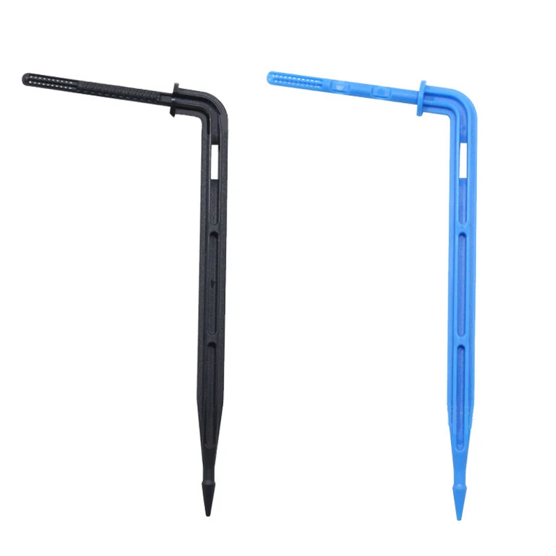 50 шт. капельный излучатель с изогнутой стрелкой микро капли Водосберегающие