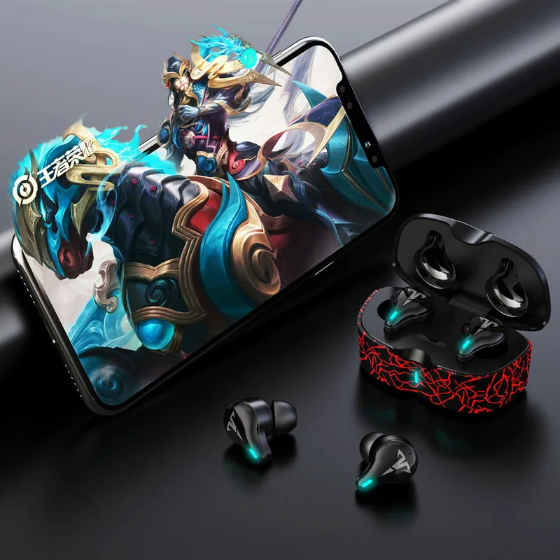 

Gaming Bluetooth Headset TWS 5.1 Low Latency Power Subwoofer True Wireless Stereo