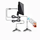 Раздельный светодиодный светильник на солнечной батарее, дистанционное управление, удлинитель, уличная Водонепроницаемая настенная лампа, солнечный светильник, фонарь для сада, улицы