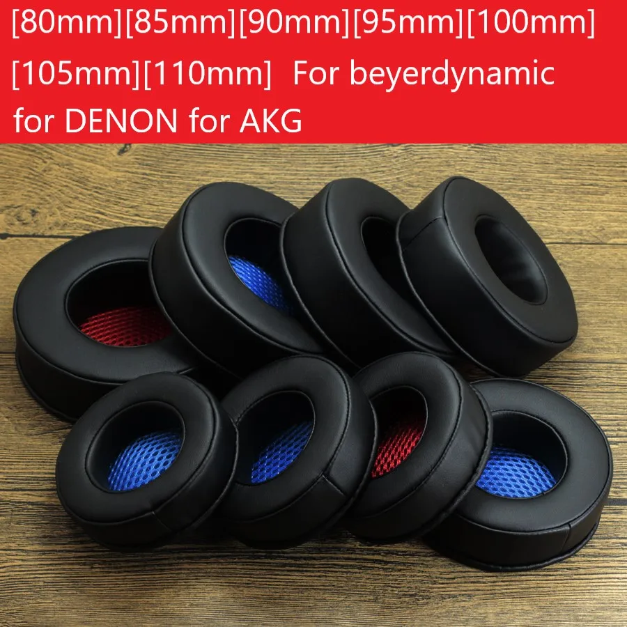 85 мм 100 110 общие круглые уплотненные поролоновые амбушюры для Beyerdynamic Dt860 Dt990 Dt770 DENON