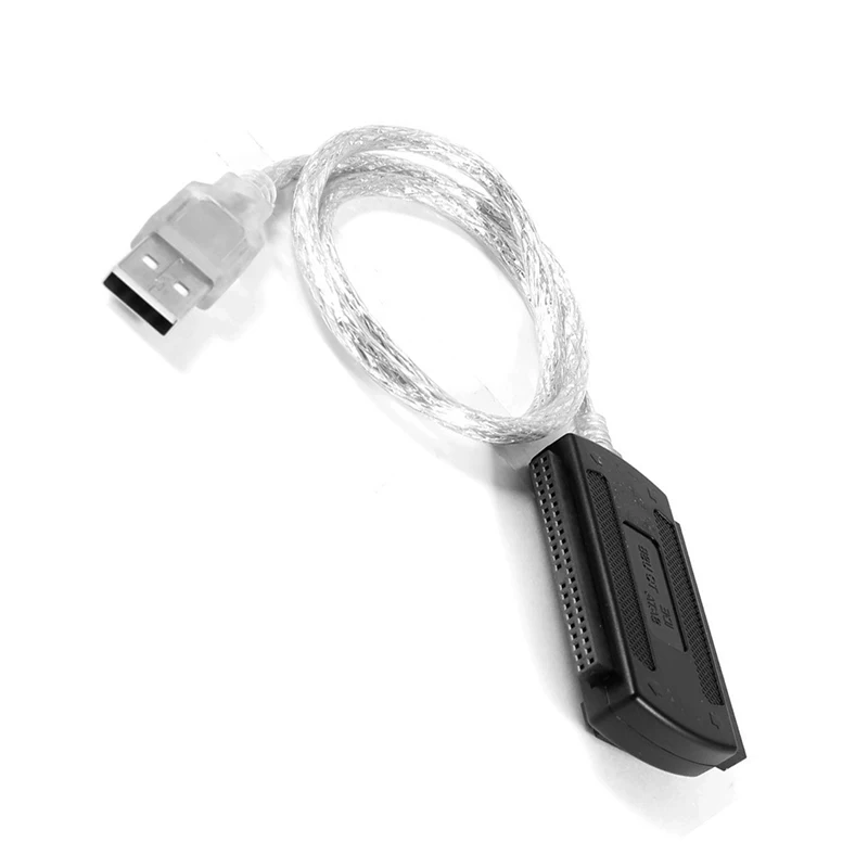 

PC USB 2.0 to SATA IDE 40 Pin Cable Adapter for 2.5 3.5 Hard Disk