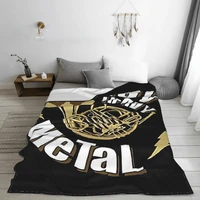 i play heavy metal french horn the sofa is super soft blanket