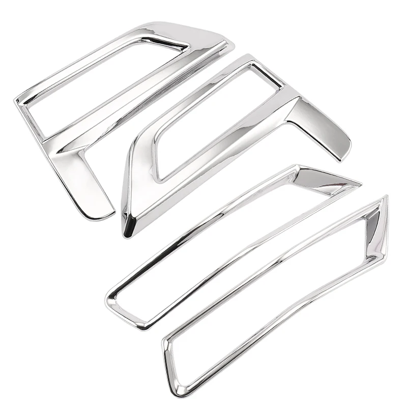 Передняя лампа заднего противотуманного фонаря Крышка хром бампер отражатель