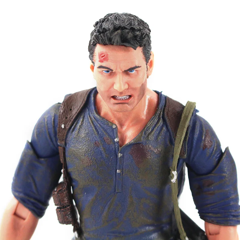 NECA-figuras de acci&oacute;n de NATHAN DRAKE, colecci&oacute;n de figuras de acci&oacute;n de 17cm-5