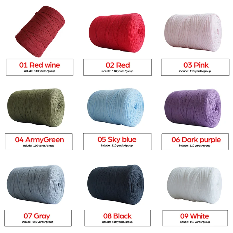 100 м/рулон Тканевая обувь на плоской подошве в нить для бытовой ручной Вязание DIY