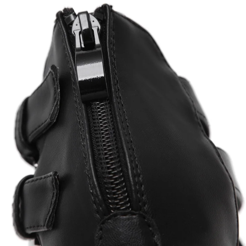 

New model shoes 15cm super high heel sandals women's thick heel stage shoes catwalk banquet white platform sandals