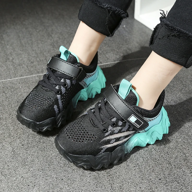 

2021 Autumn Children Sneakers Basketball Shoes Breathable High Quality Sports Shoes For Boys Casual Kids Shoes Chaussure Enfant